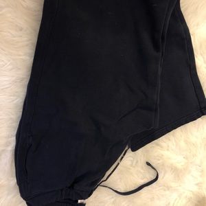 Navy blue sweatpants
